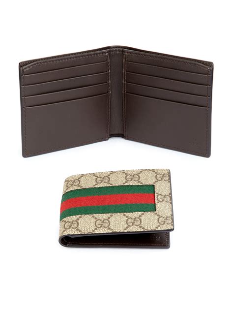 gucci green wallet men